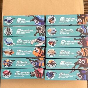Starmerry The World of Insects Themed Building Blocks Sets (Various Styles)